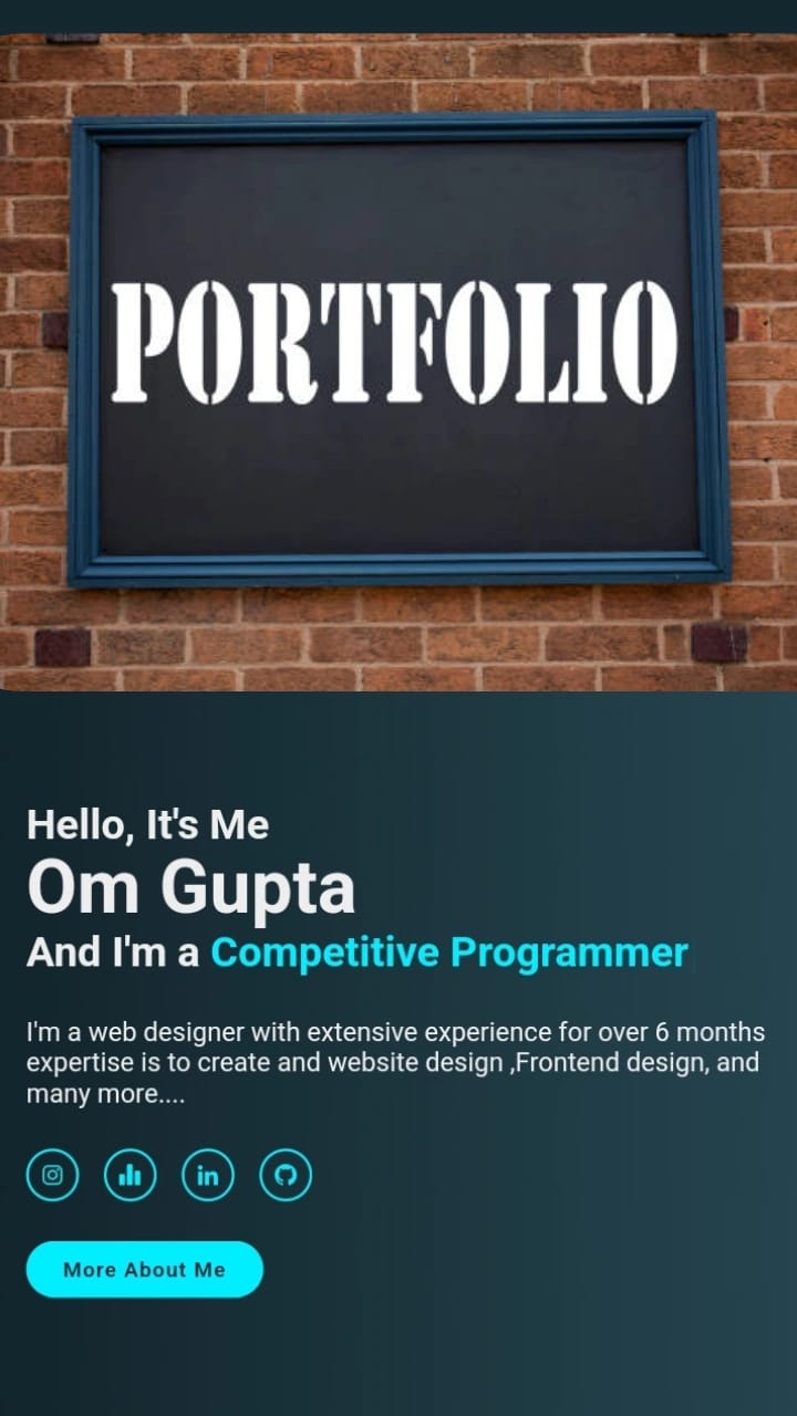 Portfolio Front